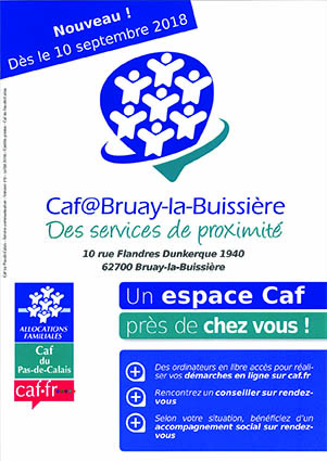 Affiche CAF de Bruay