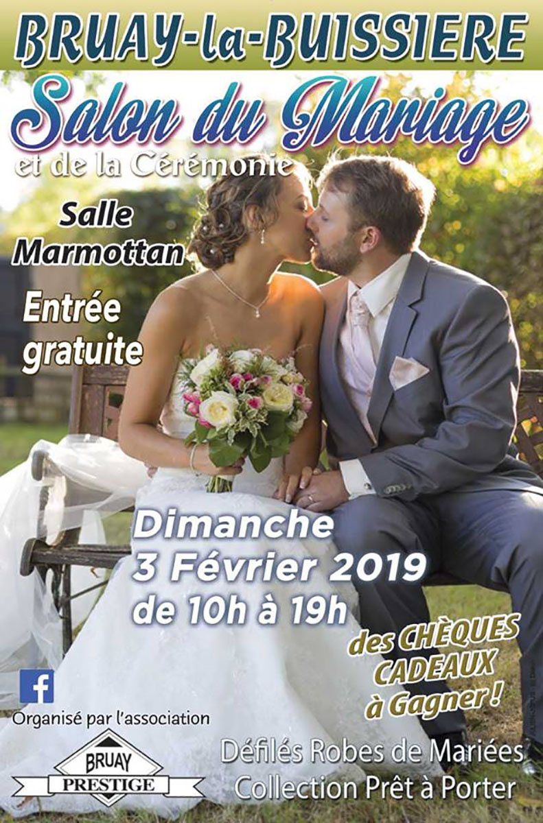 Affiche salon du mariage 2019