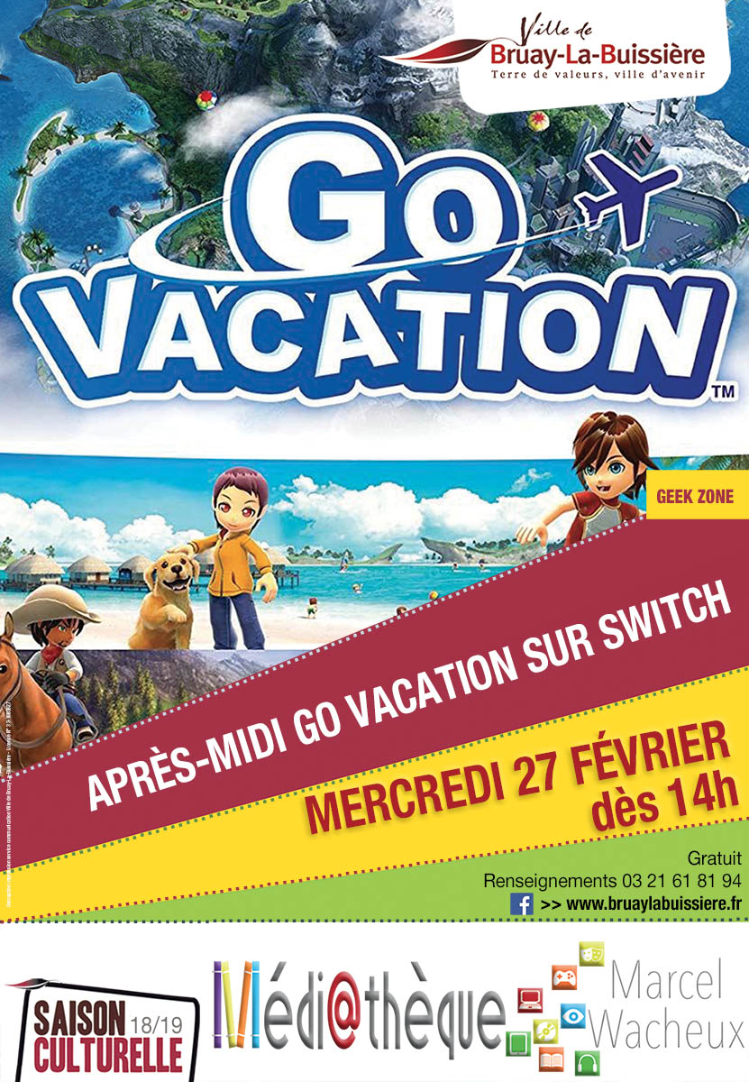Affiche Go vacation