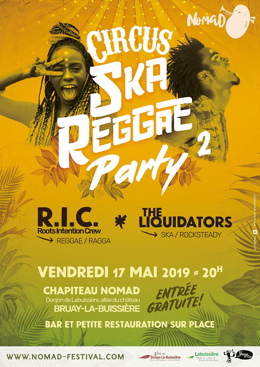 Affiche ska-reggae