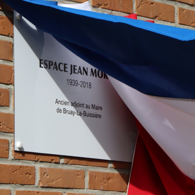 Un espace inauguré en hommage à Jean Morel, ancien adjoint au maire