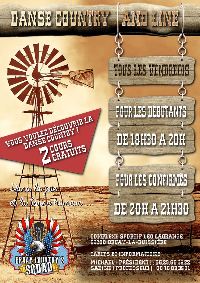 Affiche Bruay Country's Squad