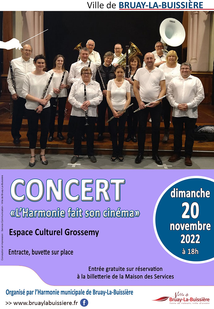 2022-concert-harmonie municipale de Bruay-La-Buissière