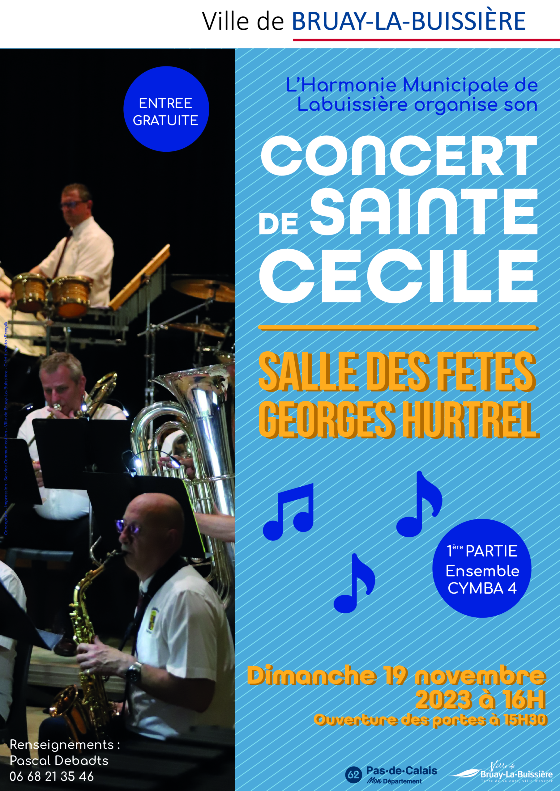 2023-Harmonie Municipale Lab-Concert Sainte Cécile
