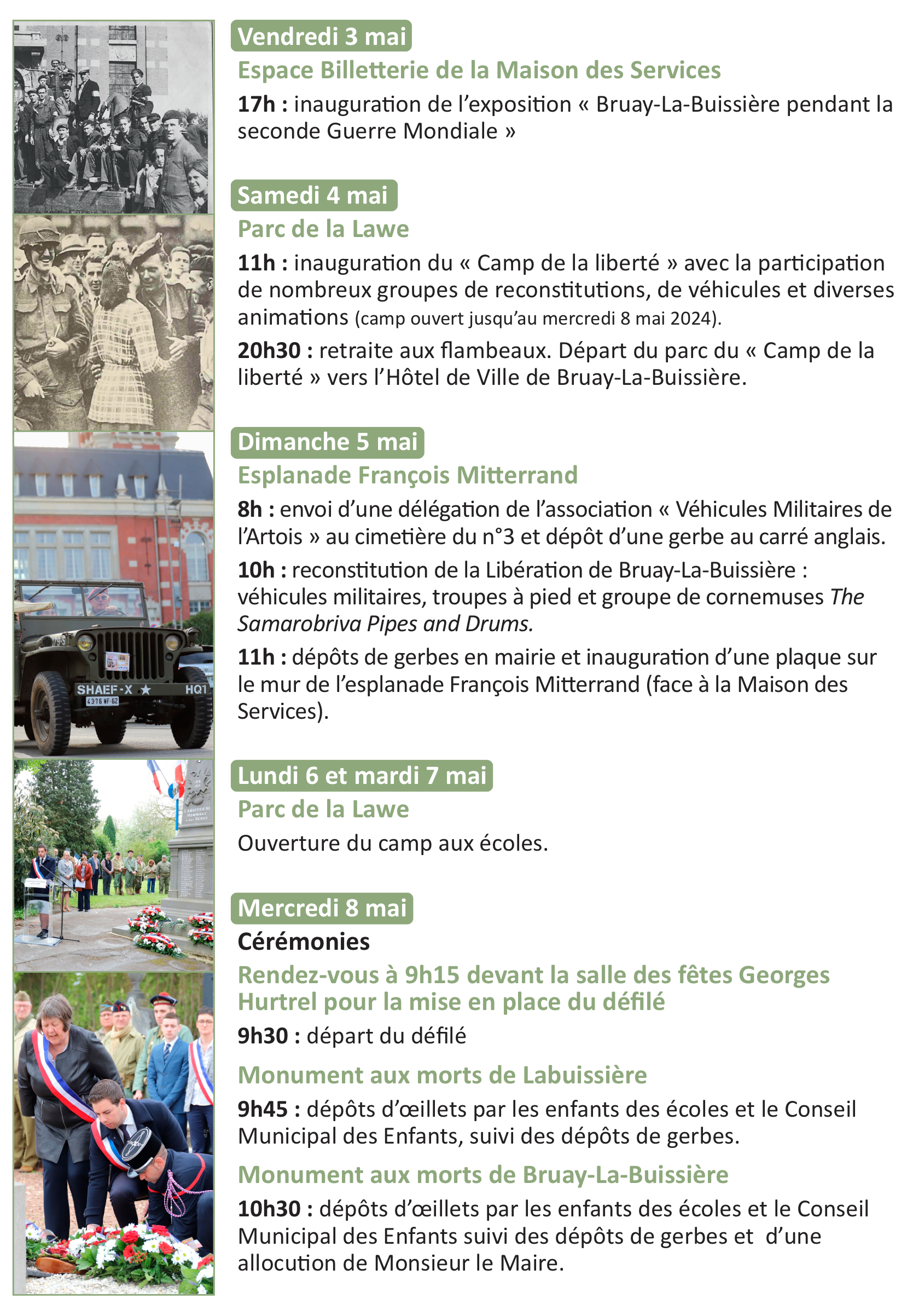 Programme Libération BLB 2024