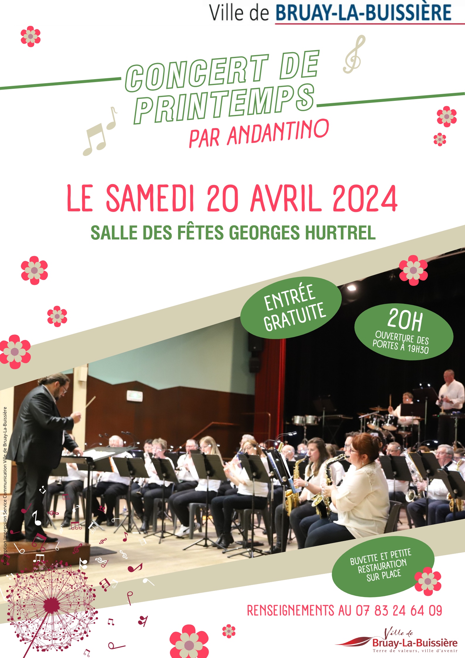 Concert de printemps 2024 Andantino