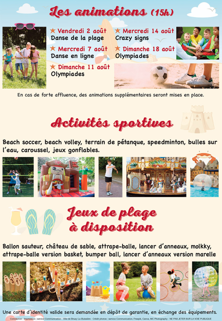 Programme plage urbaine 2024