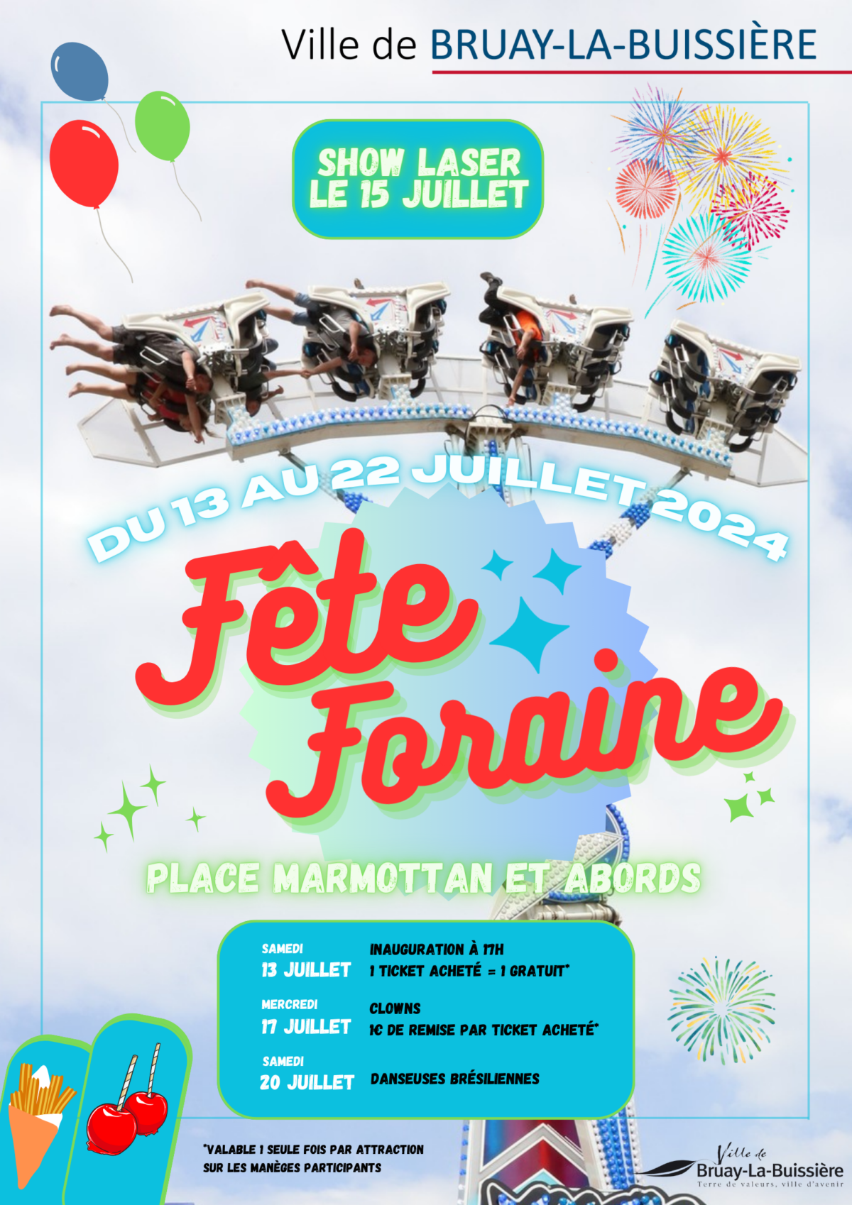 Fête foraine – Ville de Bruay-La-Buissière