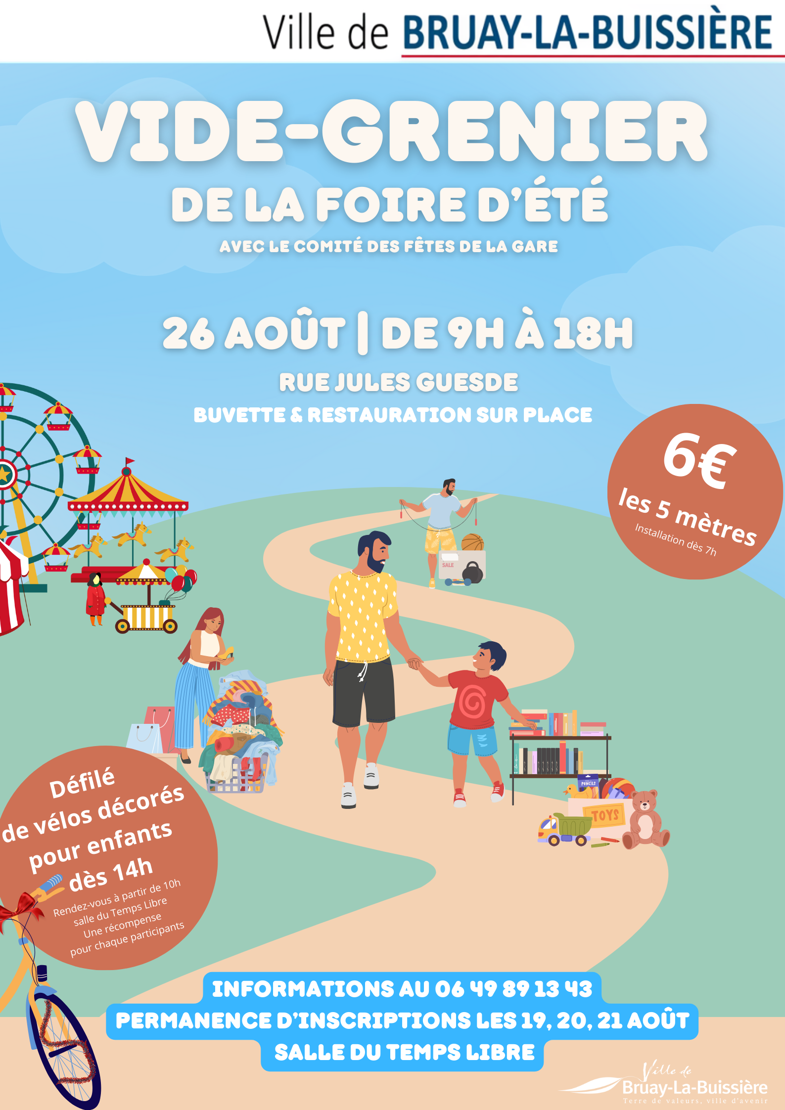 vide-grenier 26 aout 2024