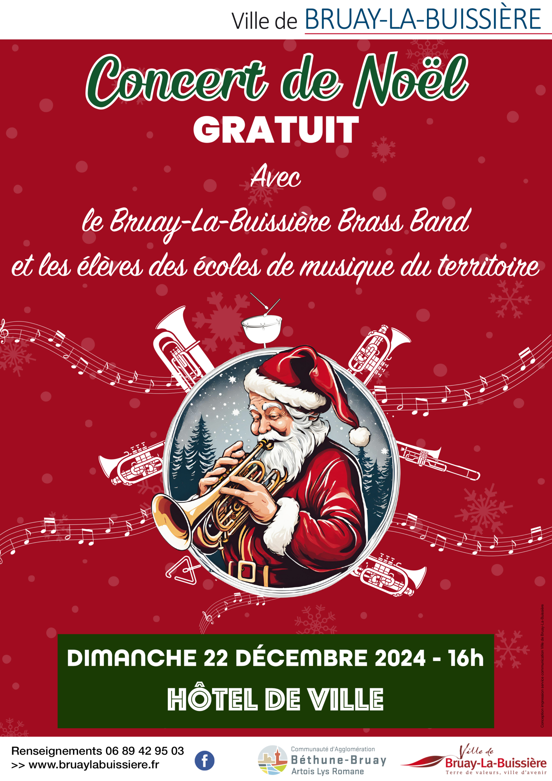 Affiche Concert de noel