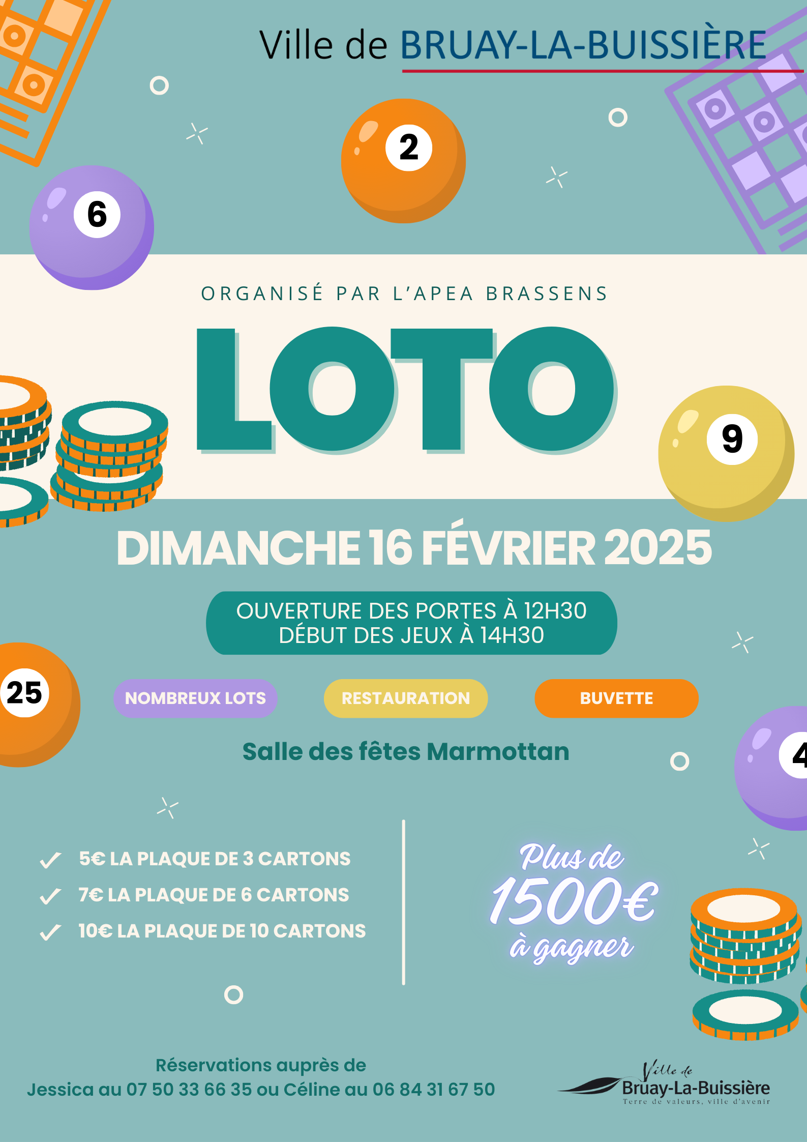 Affiche loto 16-02-2025