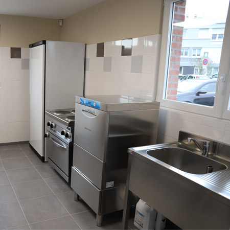 salle des Marguerites cuisine