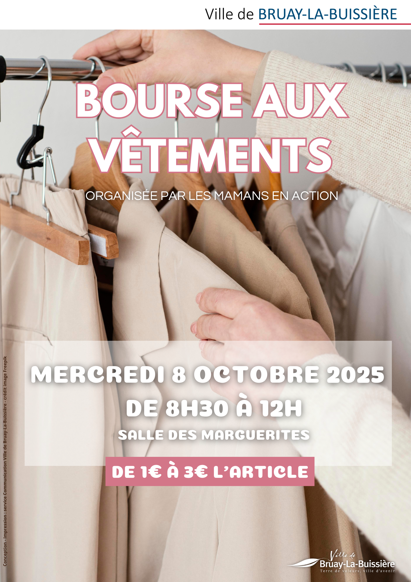 08-10-25 Bourse aux vêtements - Les mamans en action