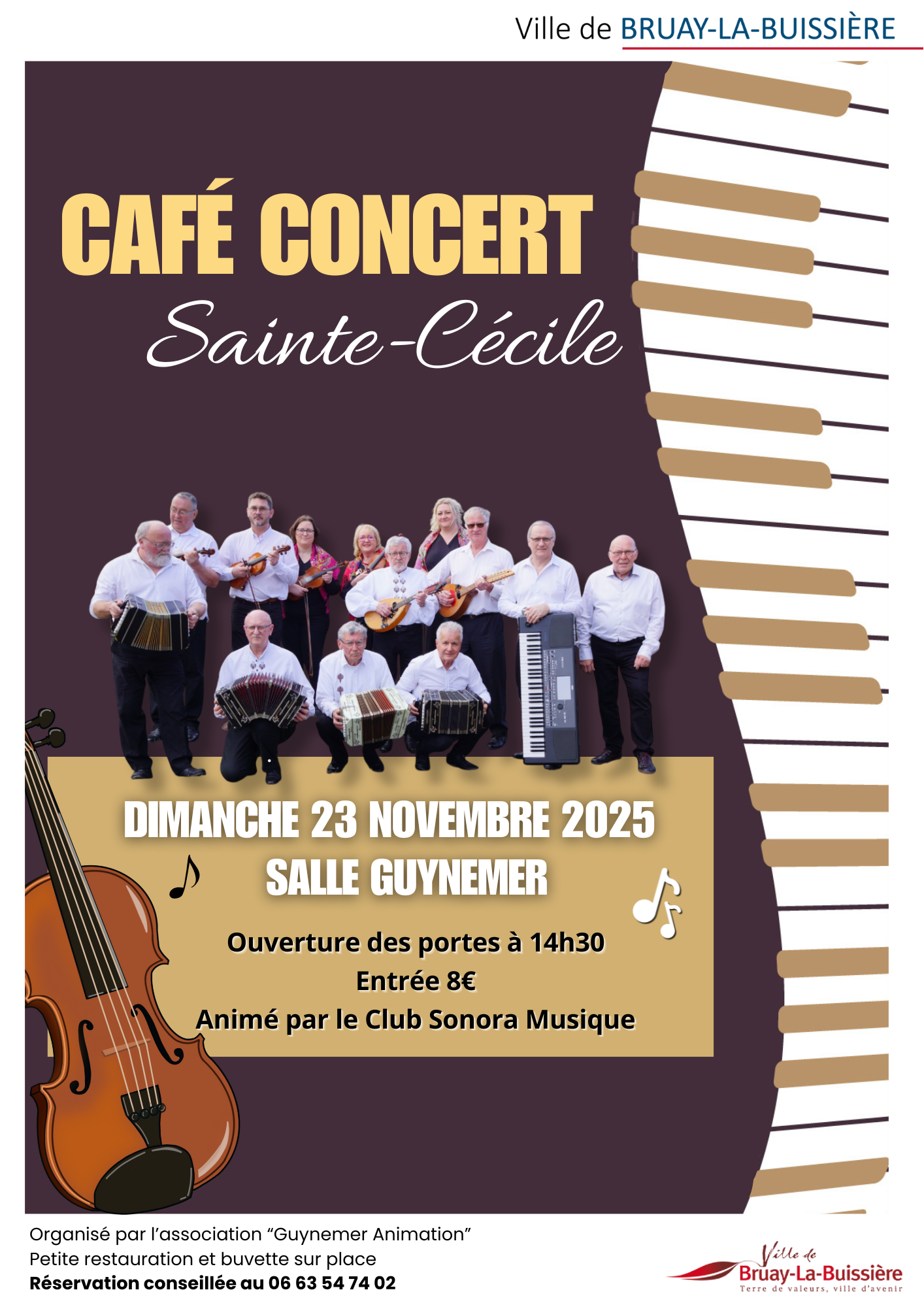 23-11-2025 Guynemer Animation Concert St Cécile