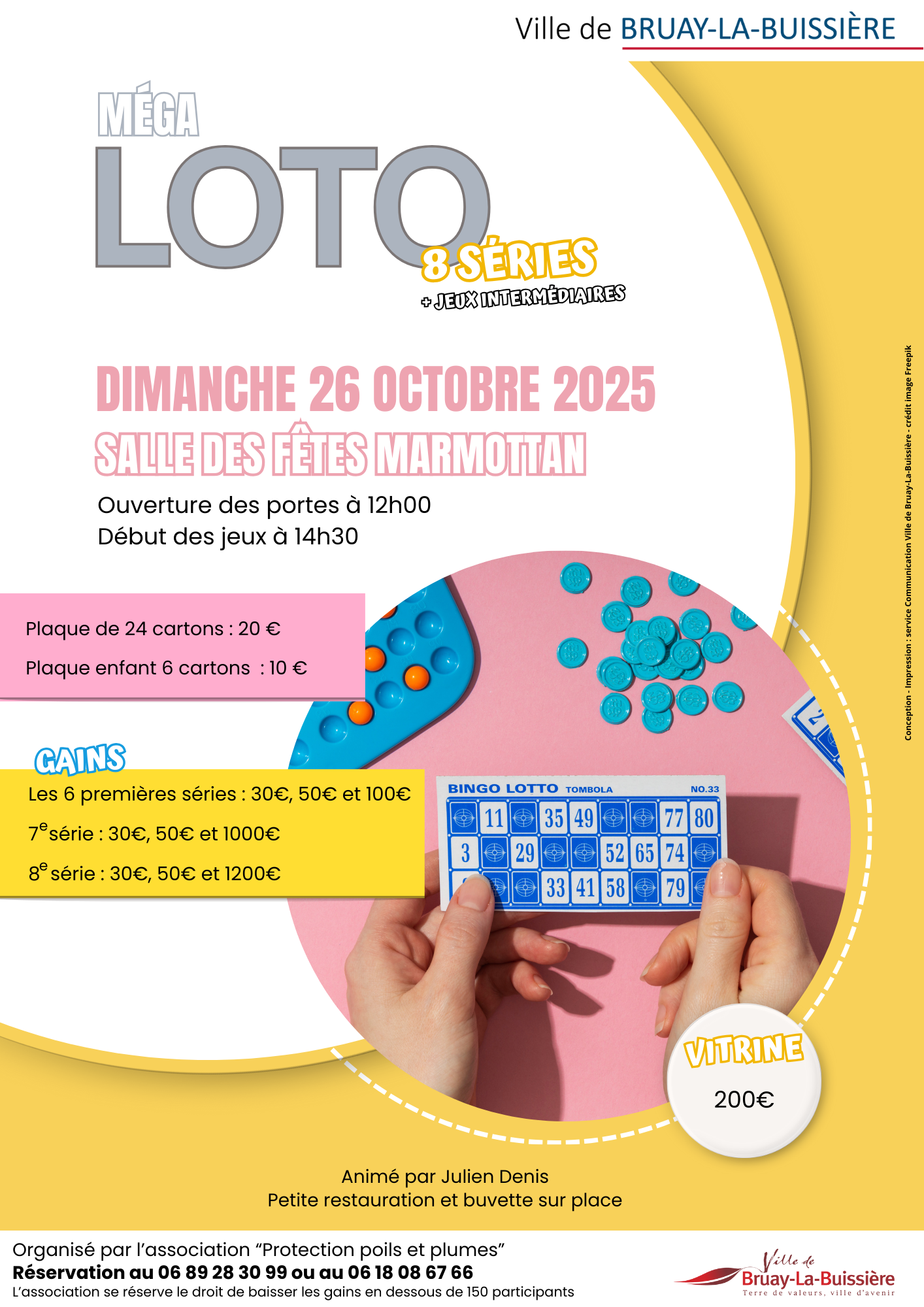 26-10-2025 loto Protection Poils et Plumes