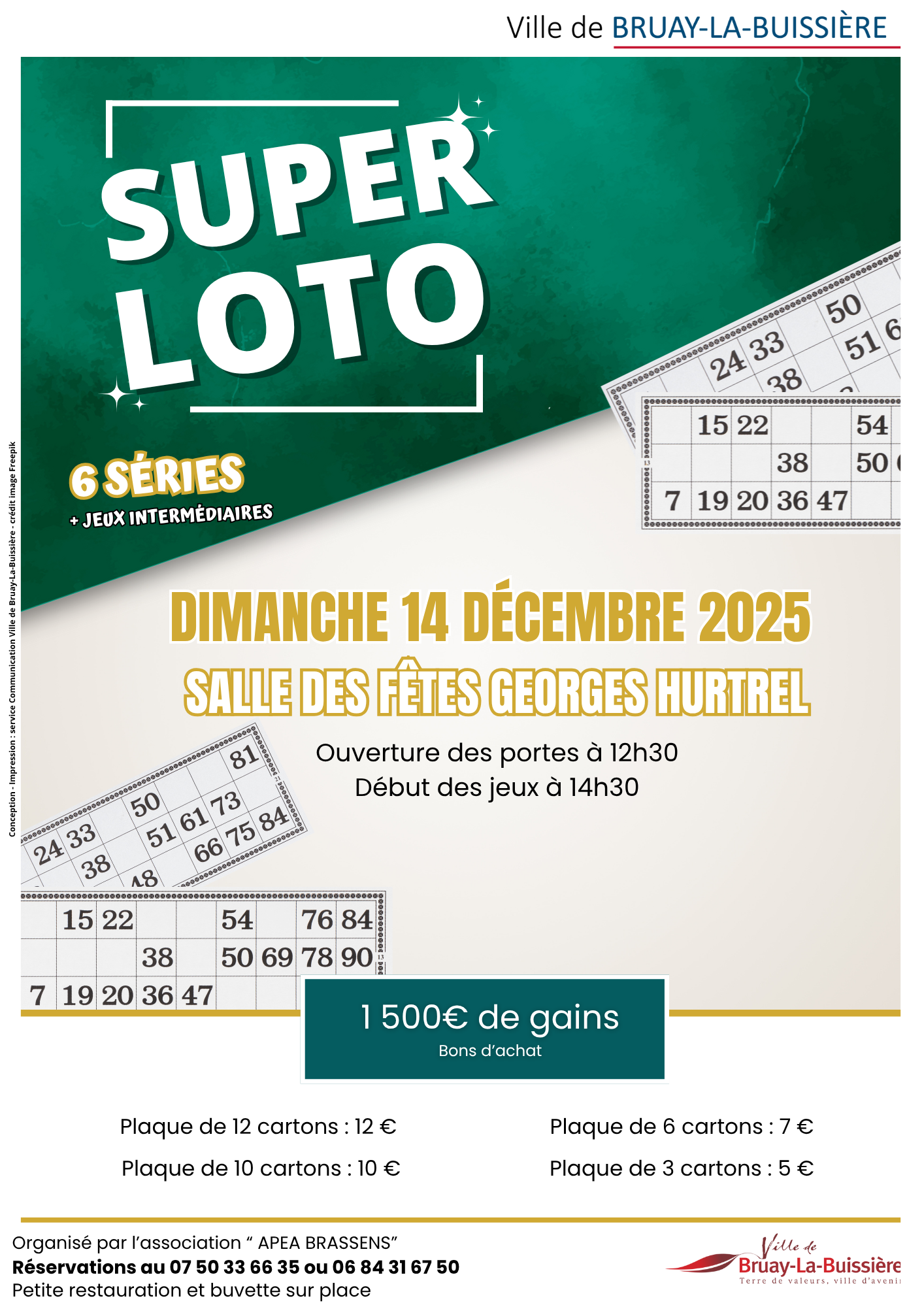 14-12-25 Loto - APEA BRASSENS
