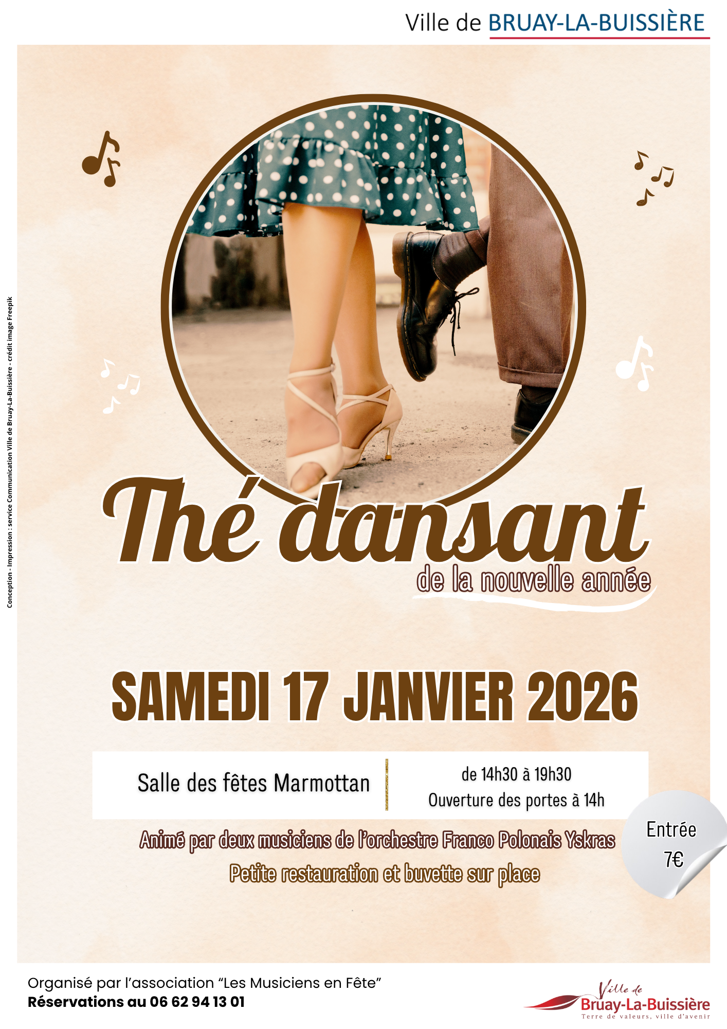 17-01-2026 - Thé Dansant les Musiciens en Fête