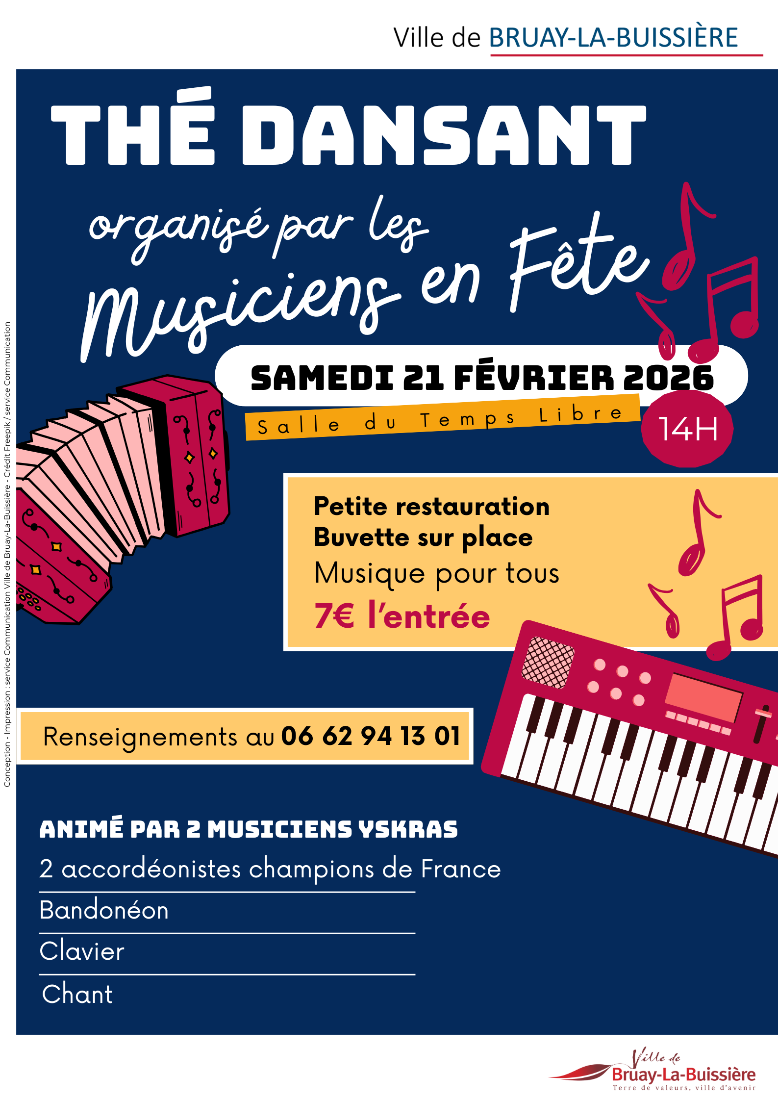 21-02-2026 Thé dansant Musciens en Fête