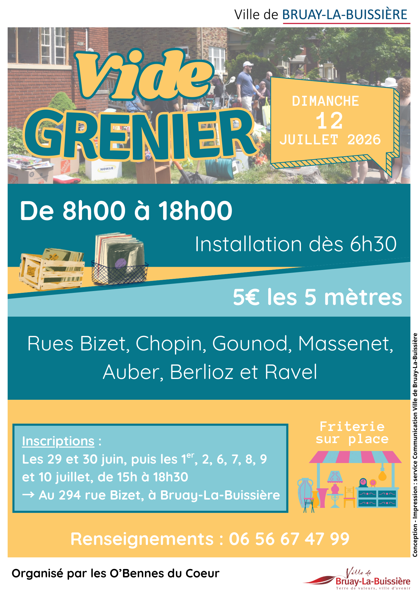Vide grenier 12-07-2026