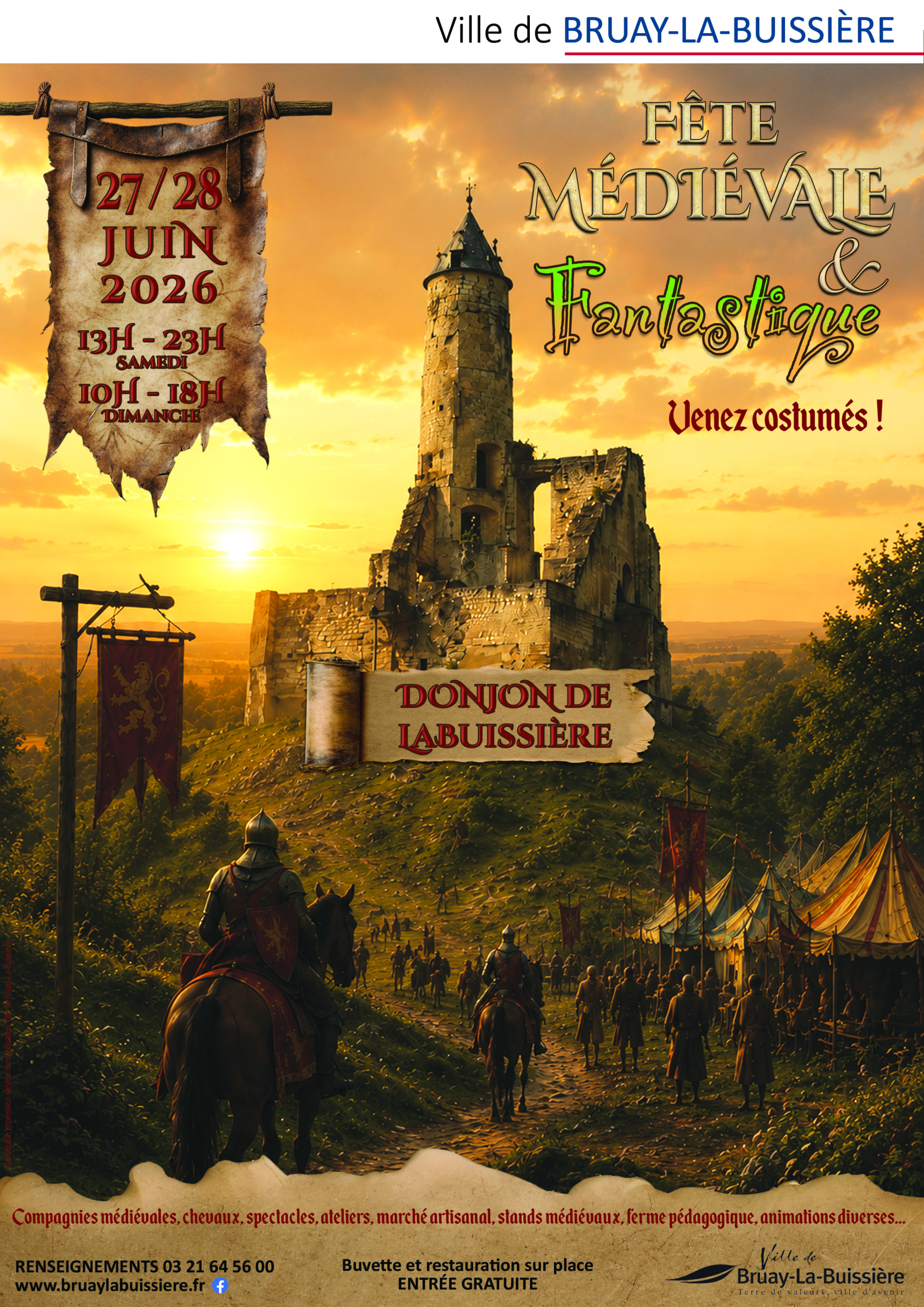 2026-Protocole-Affiche Fête Médiévale