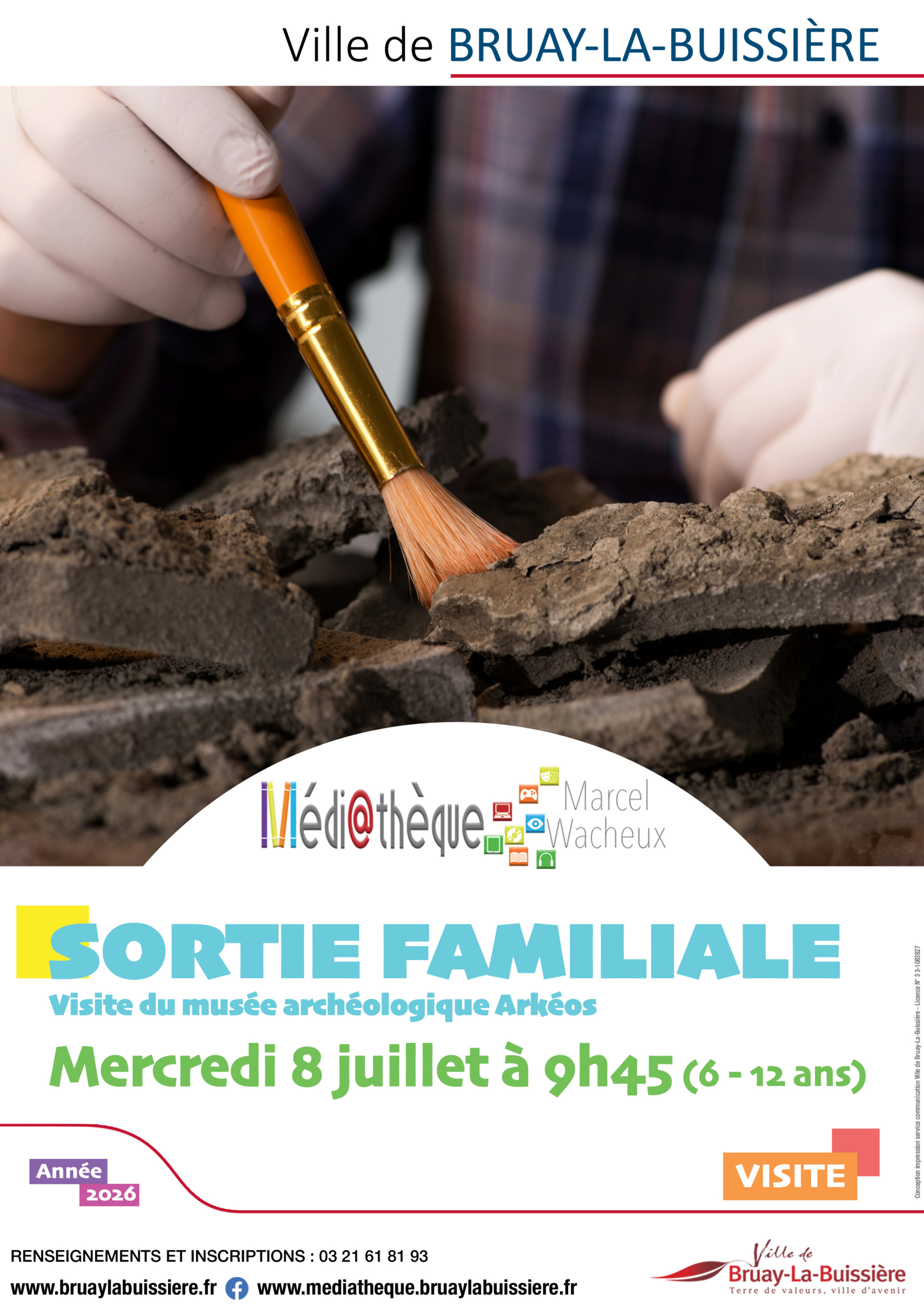 2026- médiathèque - SORTIE FAMILIALE