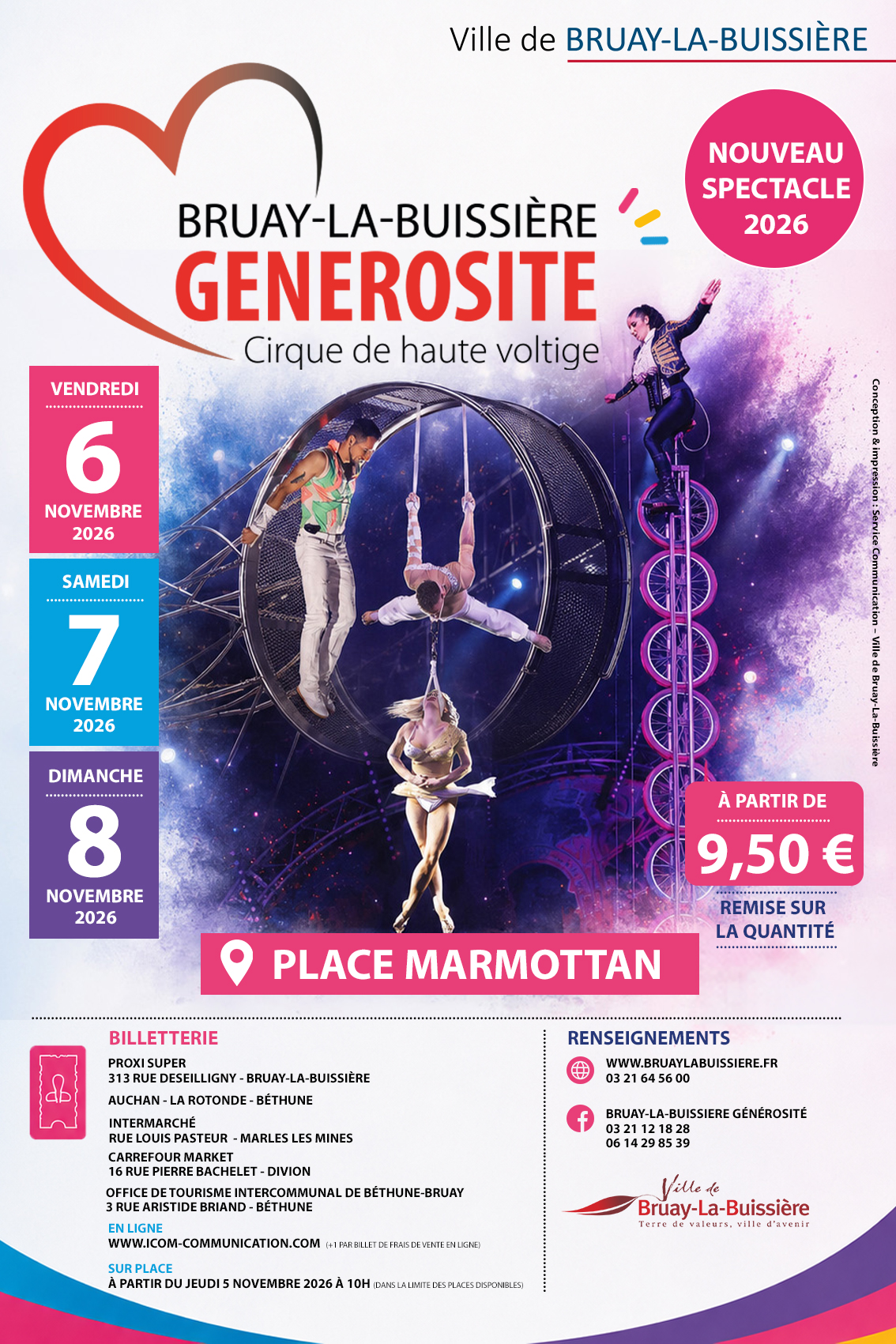 Cirque Générosité 2026