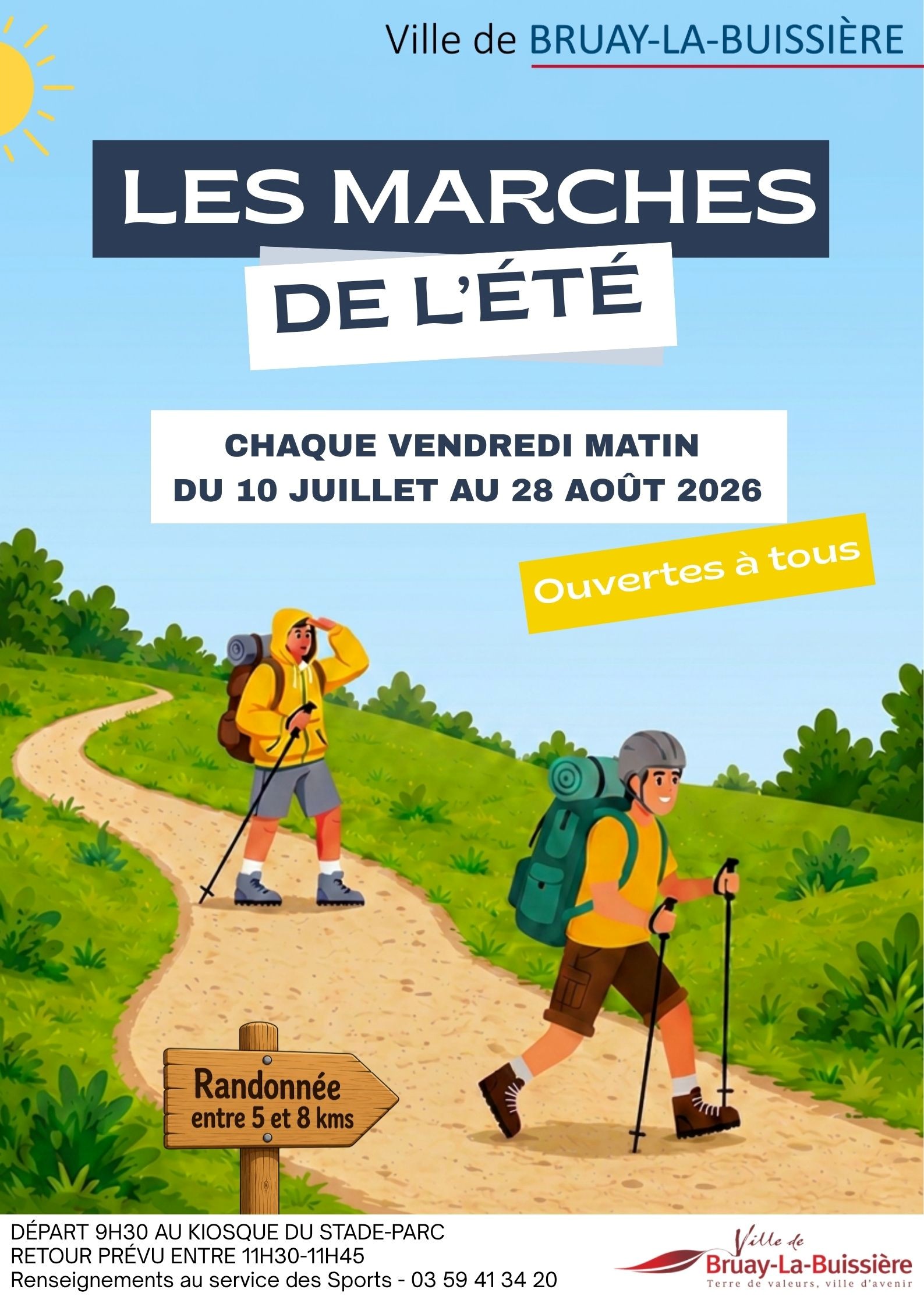 Marches de l'été