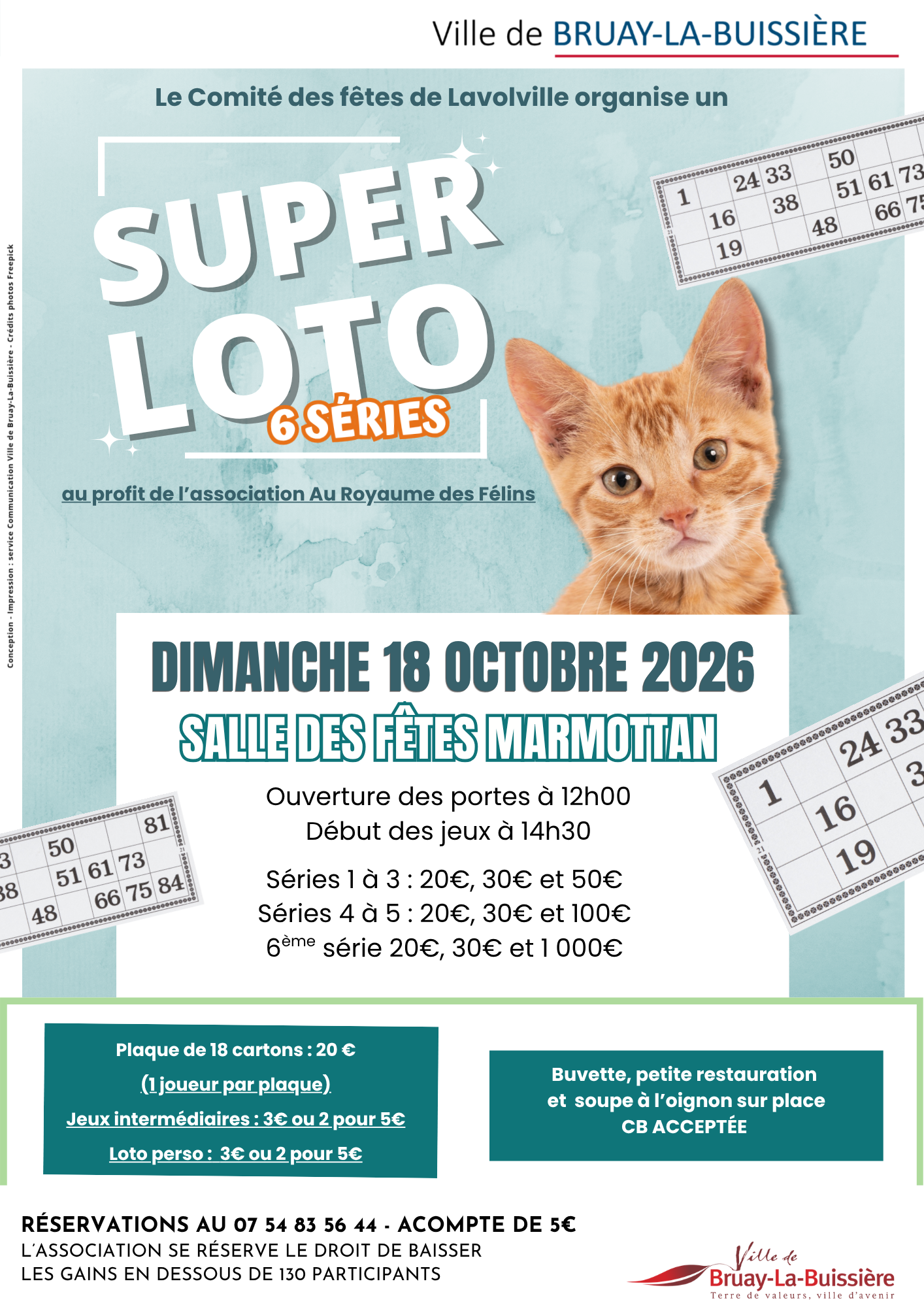 Loto Comité Lavolville oct26