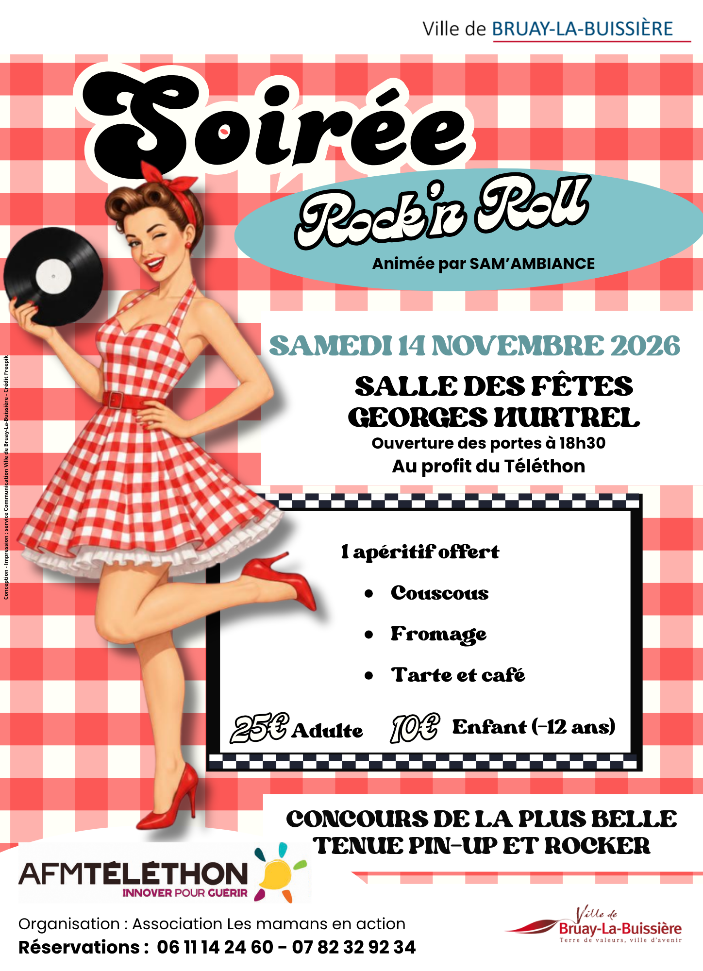 14-11-2026 Soirée Rock'nRoll Mamans en action